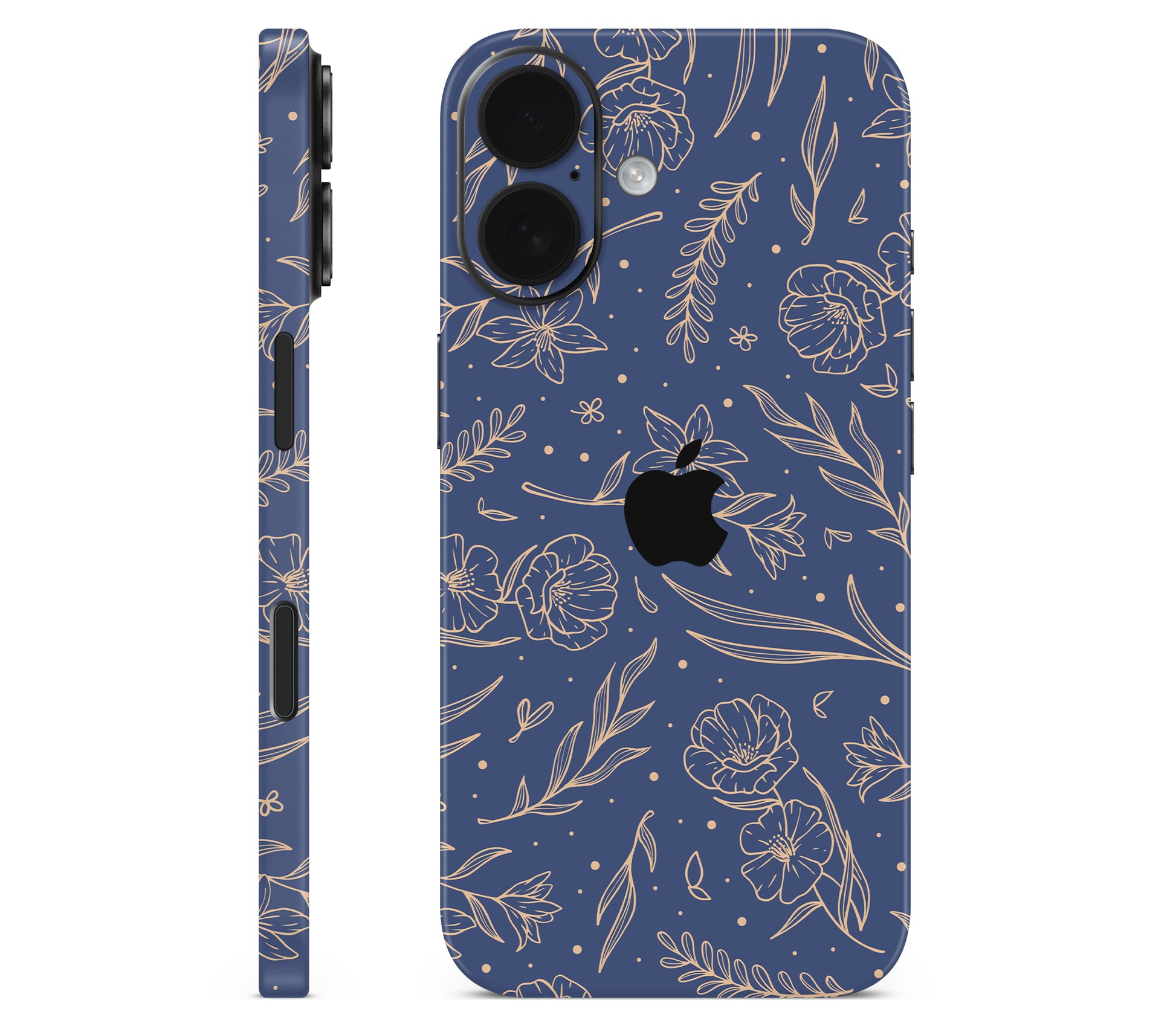 iPhone 16 Plus skin, Twilight, full wrap with logo cutout