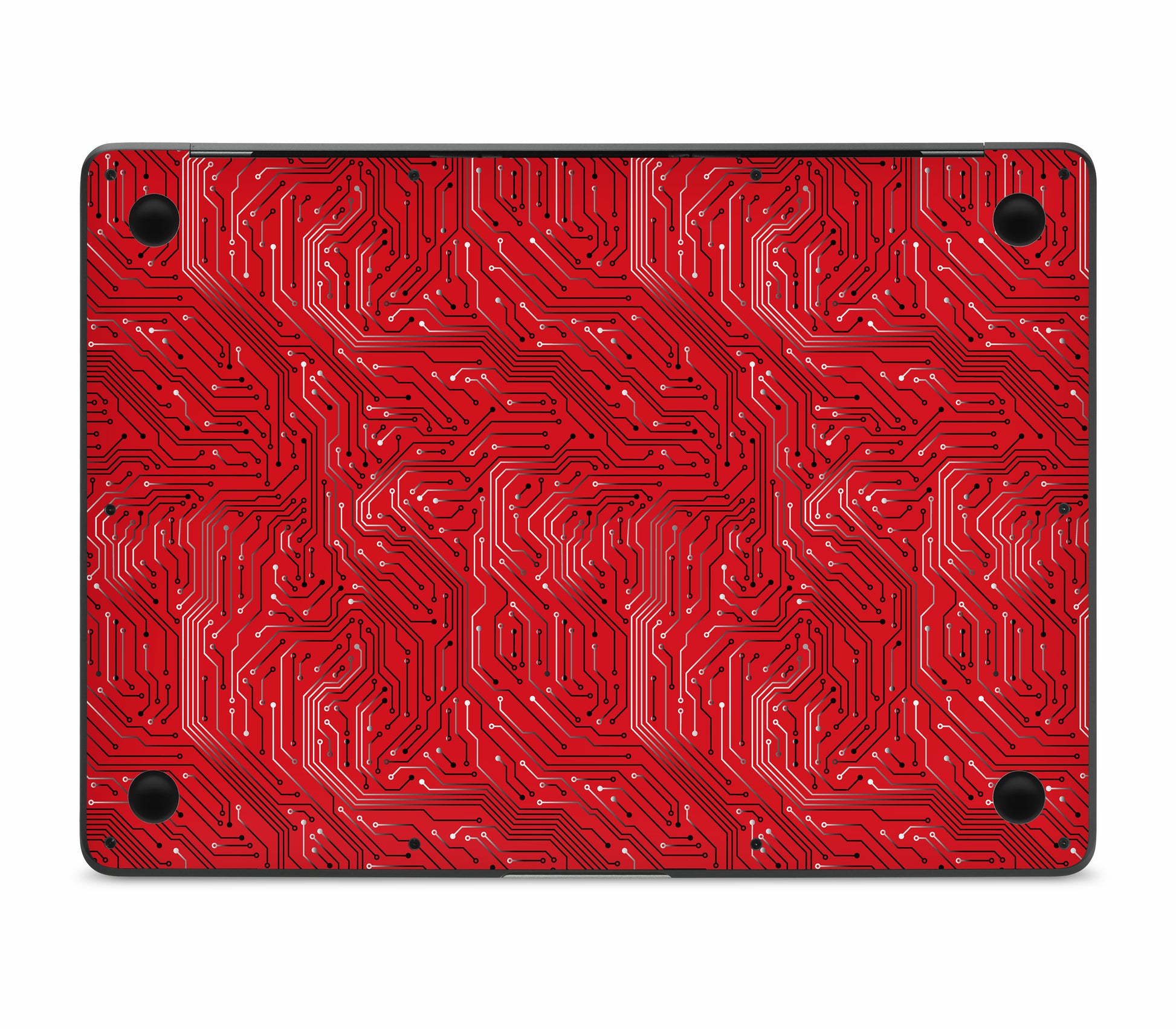 Macbook Air 13" (2018-2019) skin, REDLINE, bottom skin