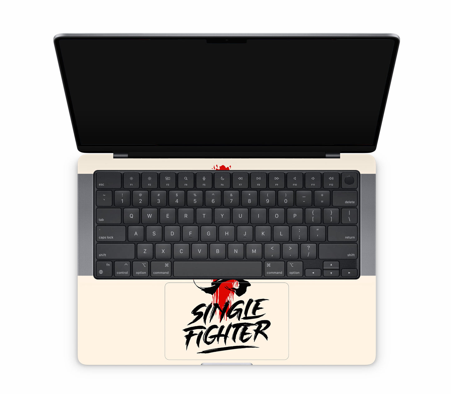 MacBook Pro 14" (2022, M2) skin, Samurai, inside skin