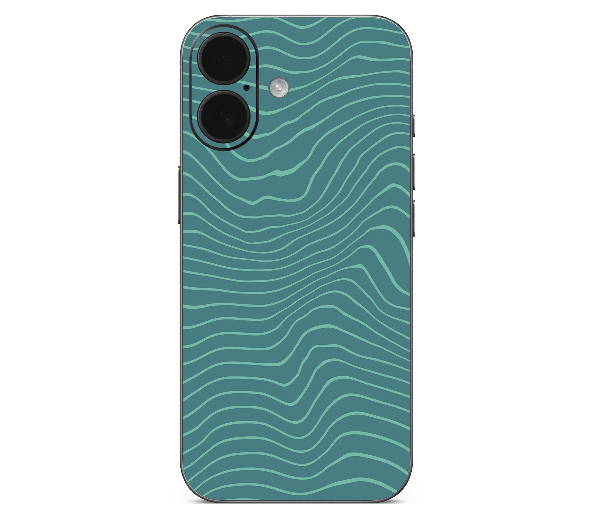 iPhone 17 skin, Tide, back skin without logo cutout