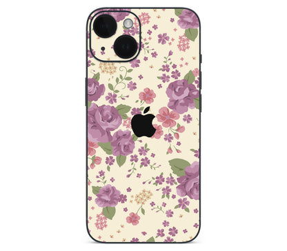iPhone 14 skin, Lilac, back skin with logo cutout