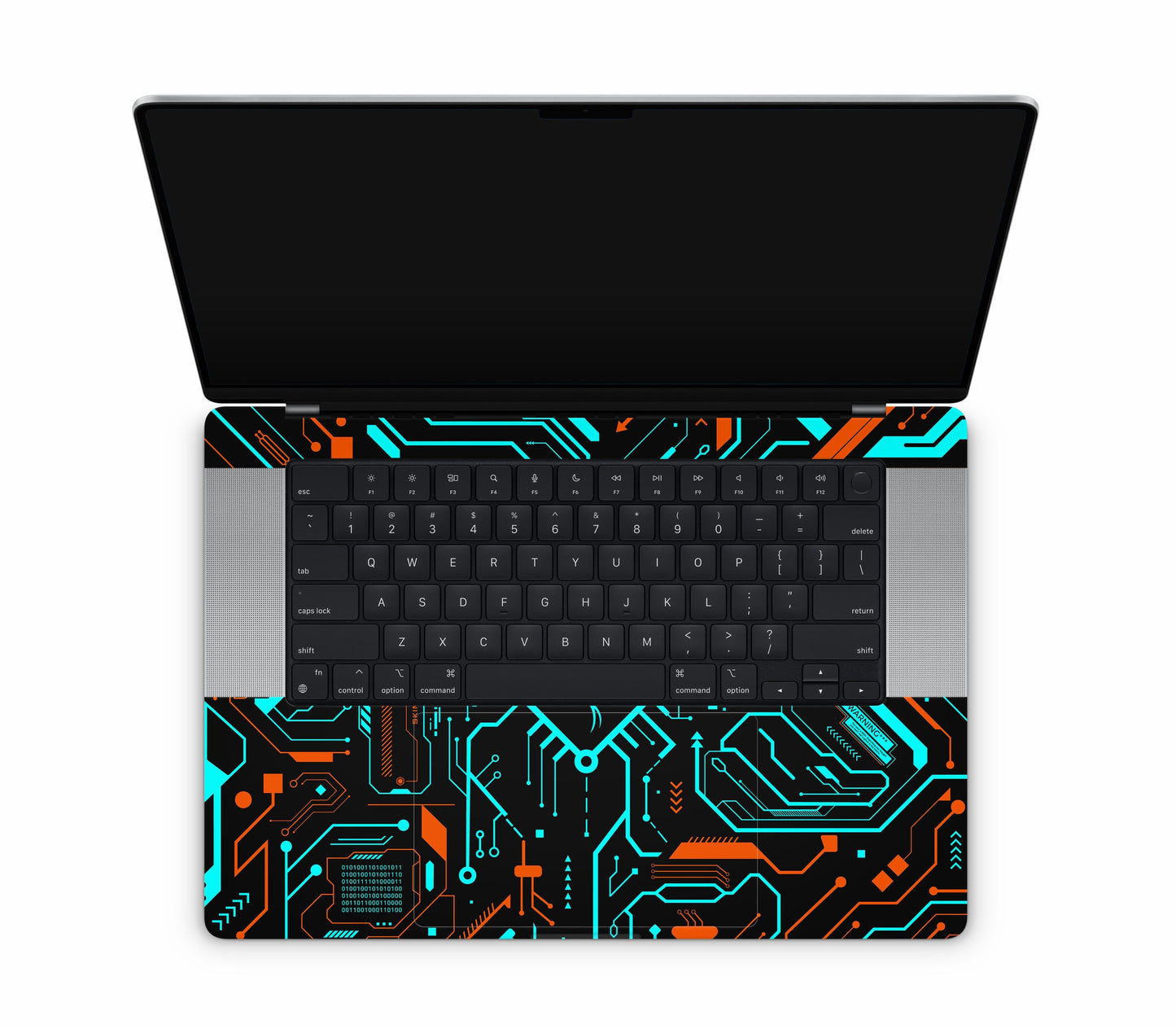 MacBook Pro 16" (2024, M4) skin, Kali (Core), inside skin
