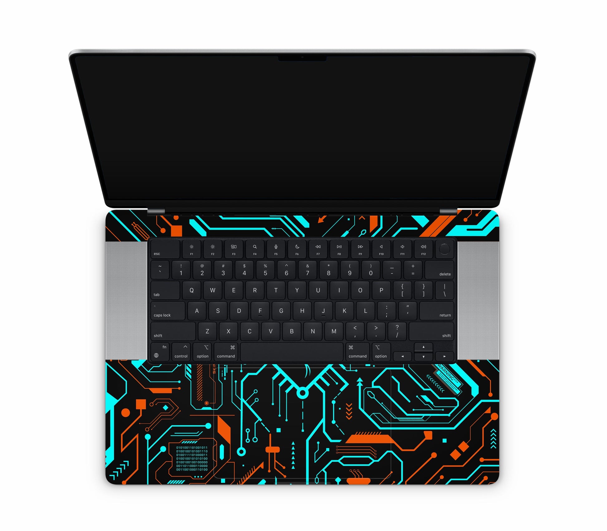 MacBook Pro 16" (2024, M4) skin, Kali (Core), inside skin