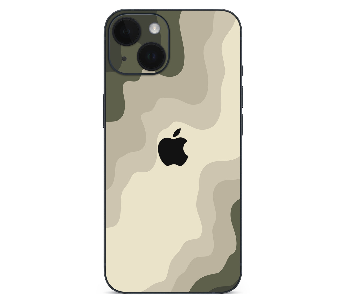 iPhone 14 Plus skin, Drift (Mirage), back skin with logo cutout