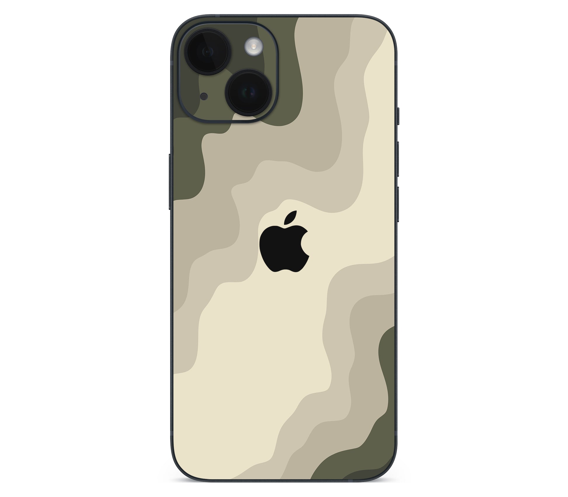 iPhone 14 Plus skin, Drift (Mirage), back skin with logo cutout