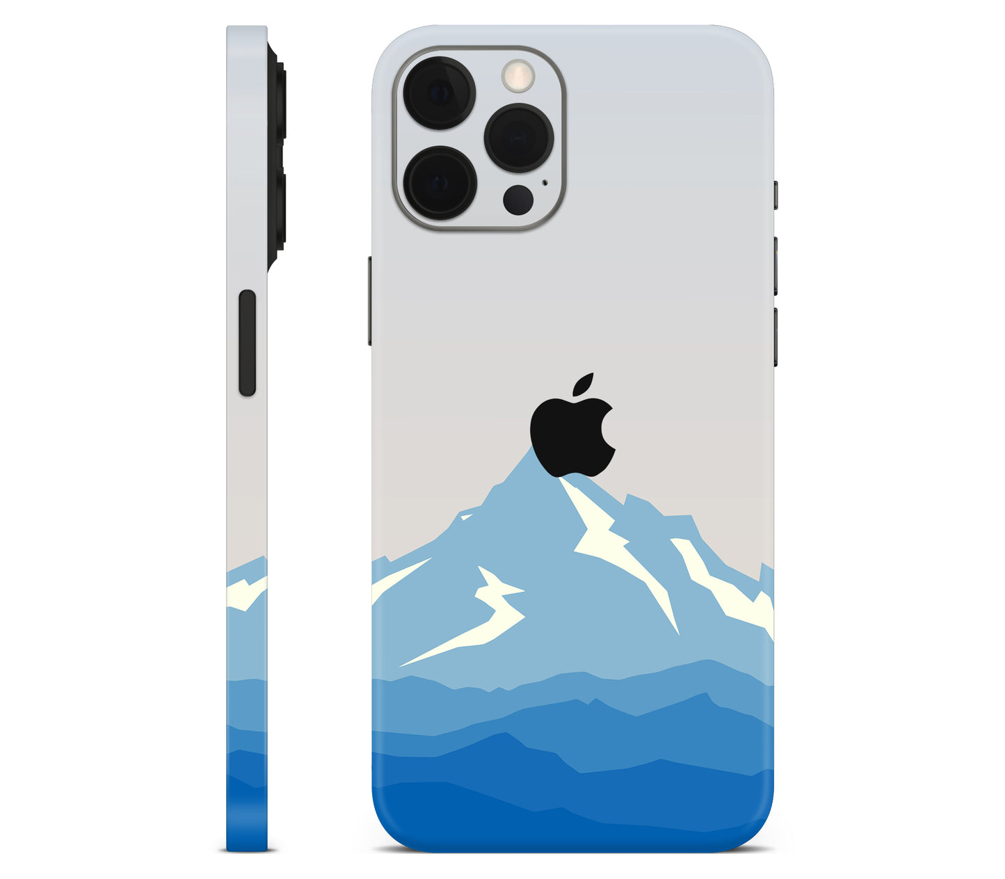 iPhone 12 Pro skin, Everest, full wrap with logo cutout