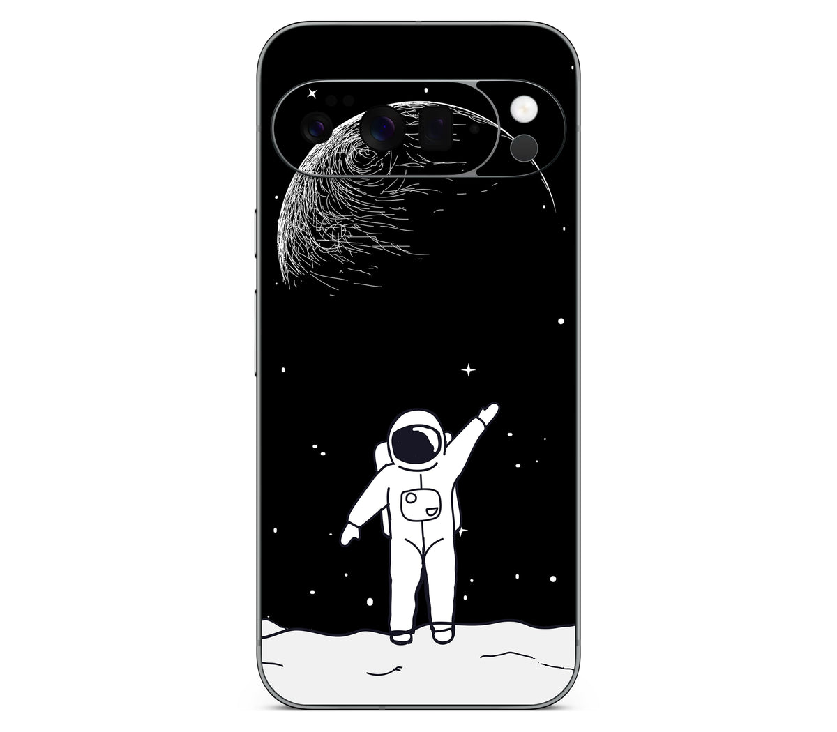 Google Pixel 11 Pro XL skin, Moonwave, back skin