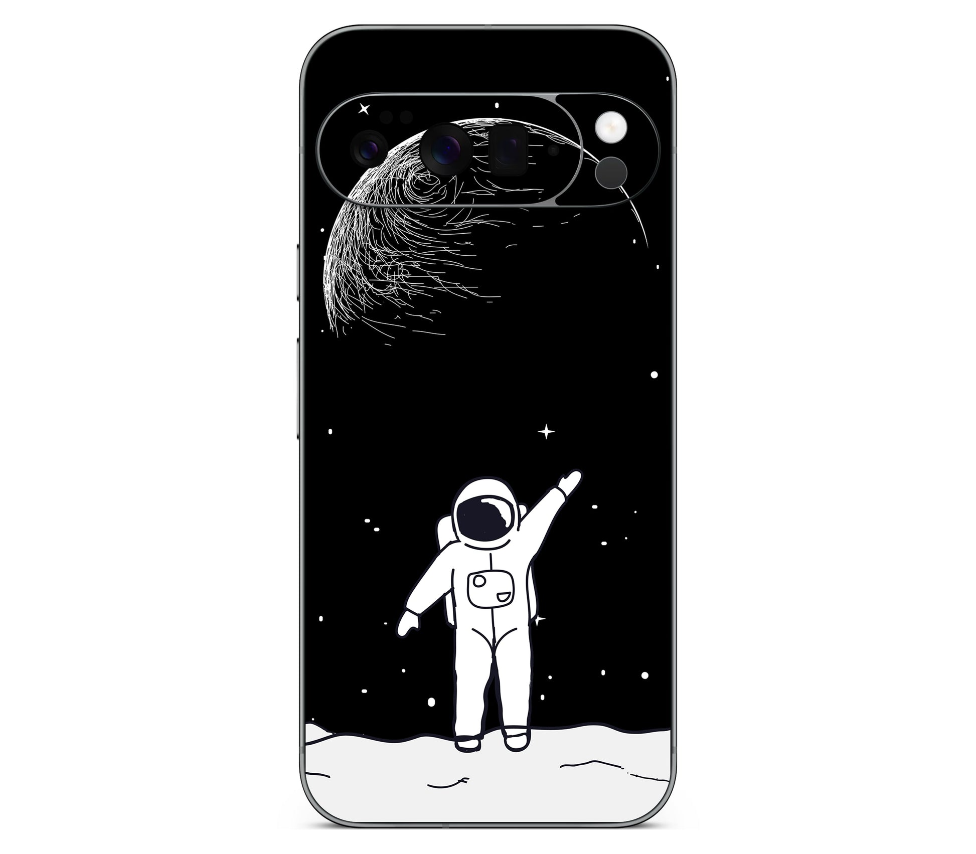 Google Pixel 11 Pro XL skin, Moonwave, back skin