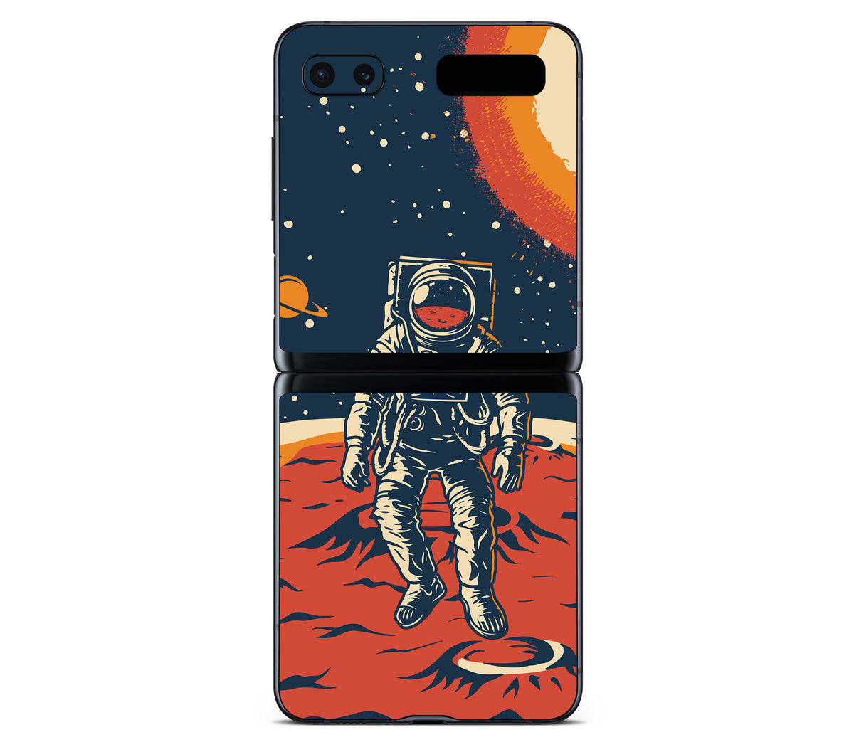 Galaxy Z Flip skin, Martian, back skin