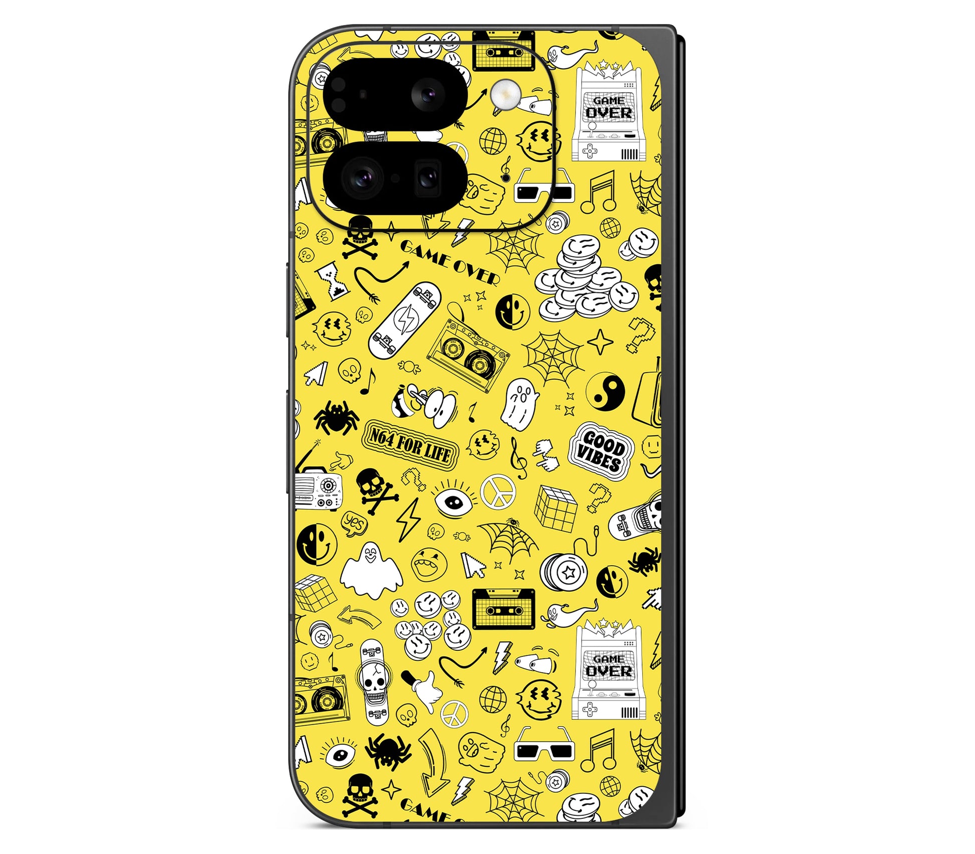 Google Pixel 11 Pro Fold skin, 90’s Nostalgia, back skin