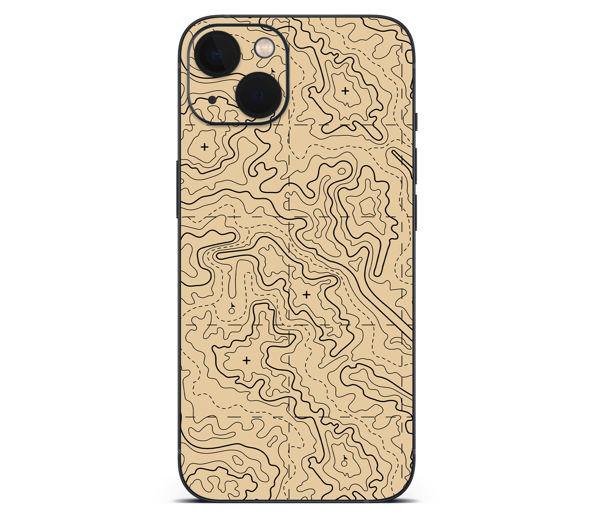 iPhone 13 skin, Lockdown (Sandline), back skin without logo cutout
