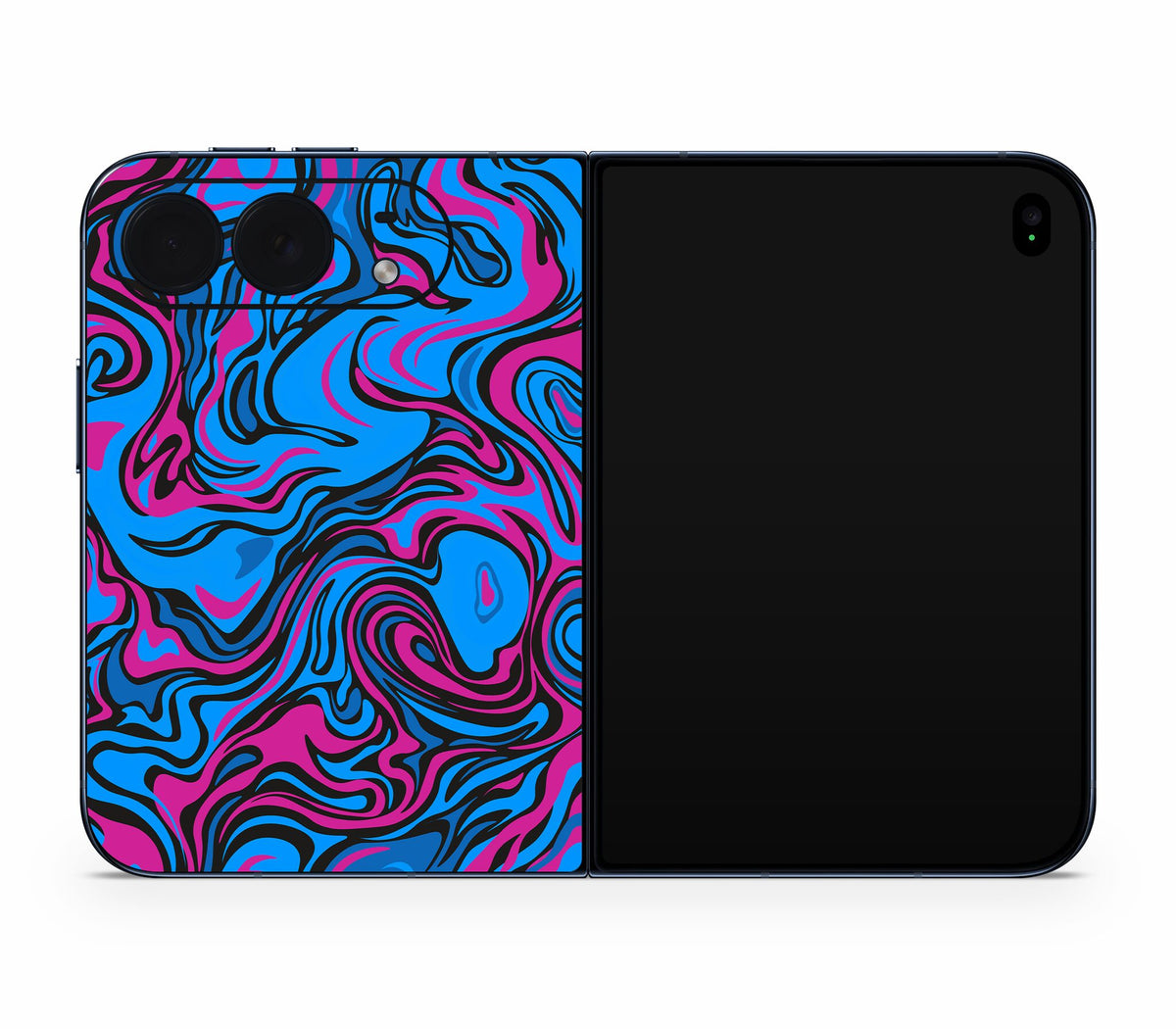 iPhone Duo skin, Brain Drain, back skin without logo cutout
