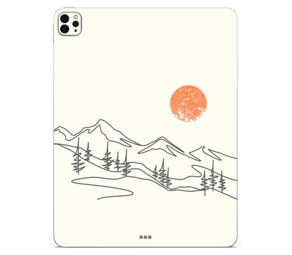 iPad Pro 12.9" (2021, Gen 5) skin, Offline, back skin without logo cutout
