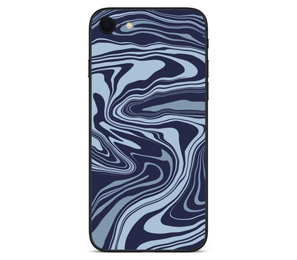 iPhone SE 2020 Gen2 skin, Vertigo (Blur), back skin without logo cutout
