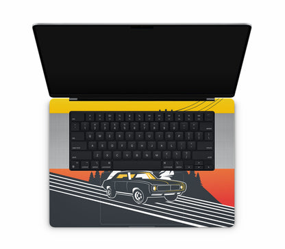MacBook Pro 16" (2021, M1) skin, Last Ride, inside skin