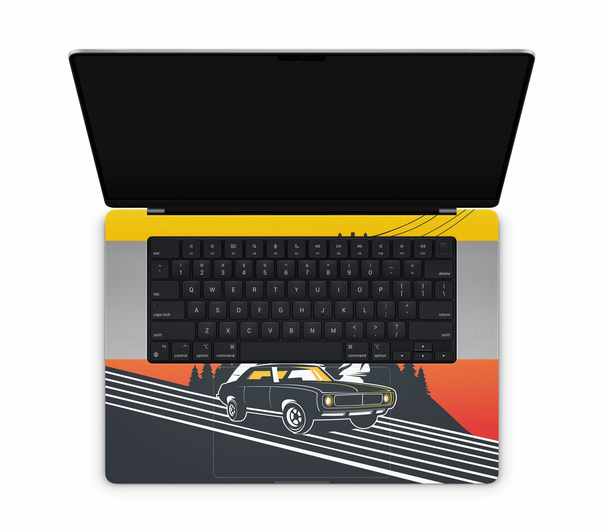MacBook Pro 16" (2024, M4) skin, Last Ride, inside skin