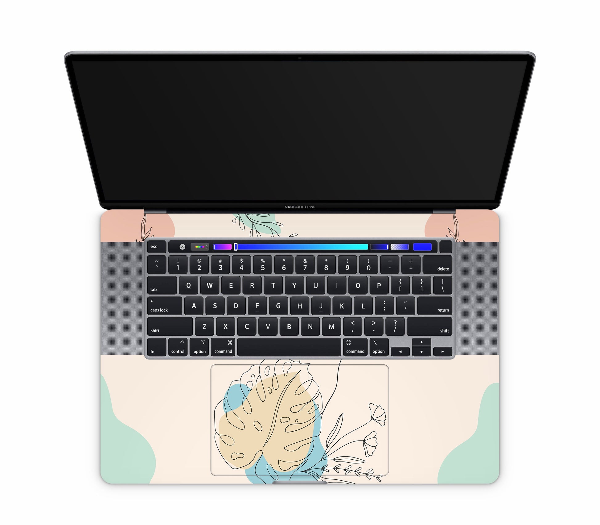 MacBook Pro 16" (2019, Touch Bar) skin, Bliss, inside skin