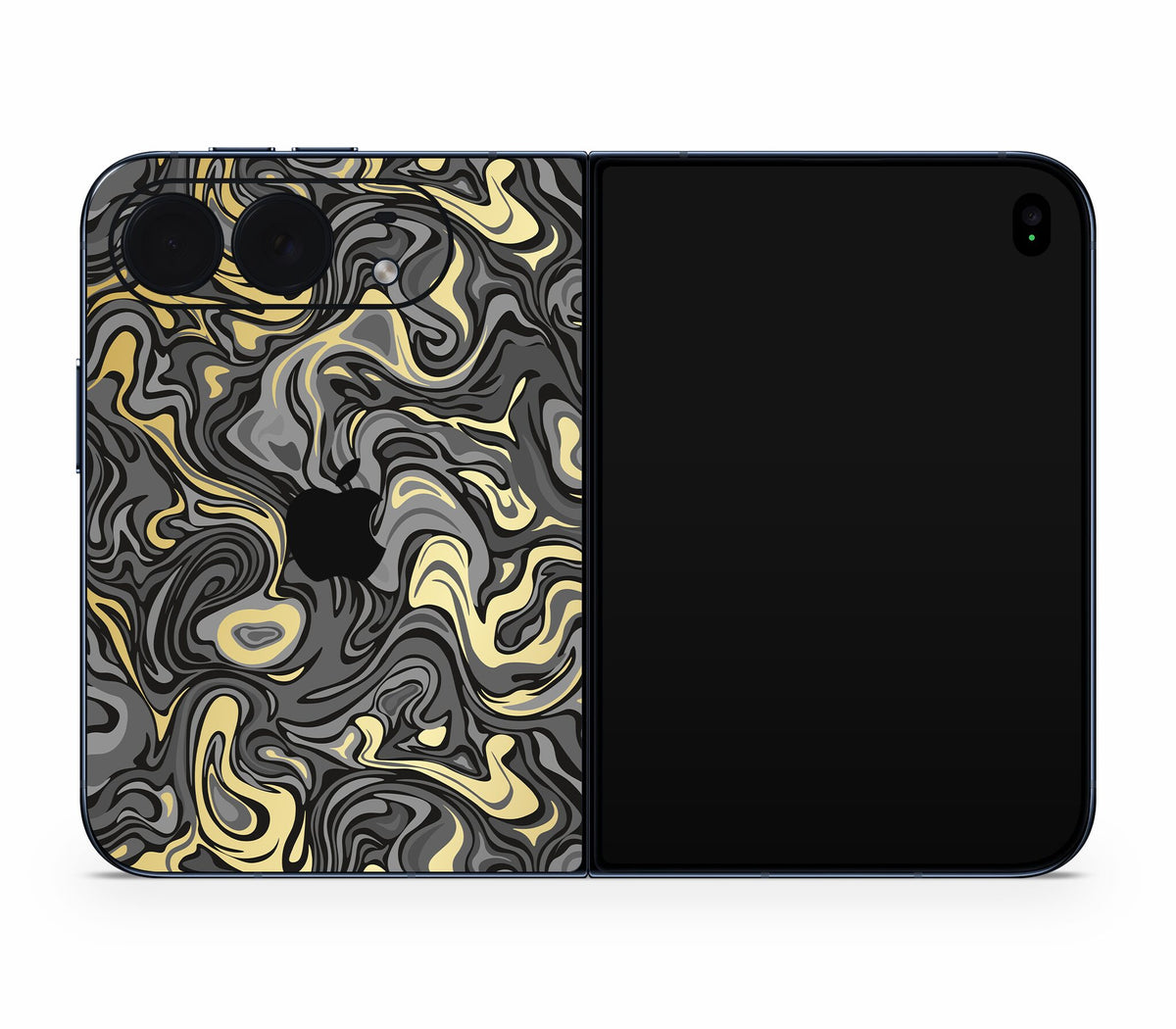 iPhone Duo skin, Damnation, back skin with logo cutout
