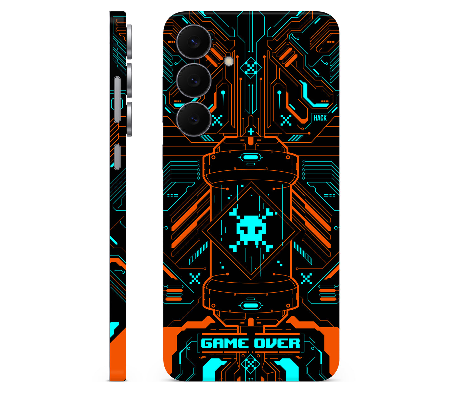 Galaxy S25 FE skin, Fatal Error, full wrap skin