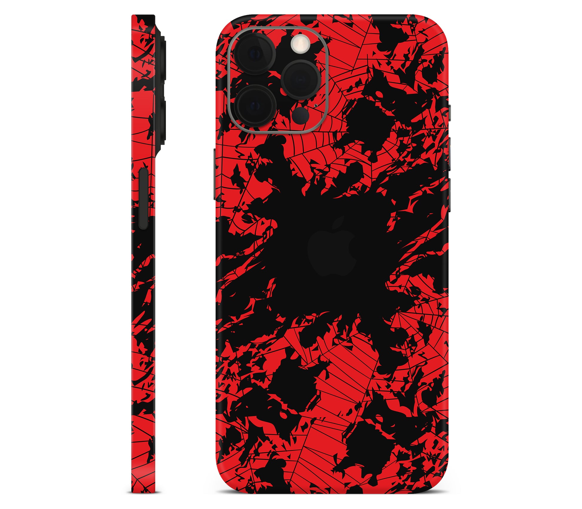 iPhone 12 Pro skin, Deadlink, full wrap with logo cutout