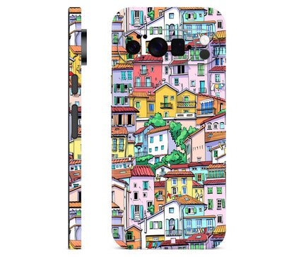 Google Pixel 10 Pro skin, Menton Mosaic, full wrap skin