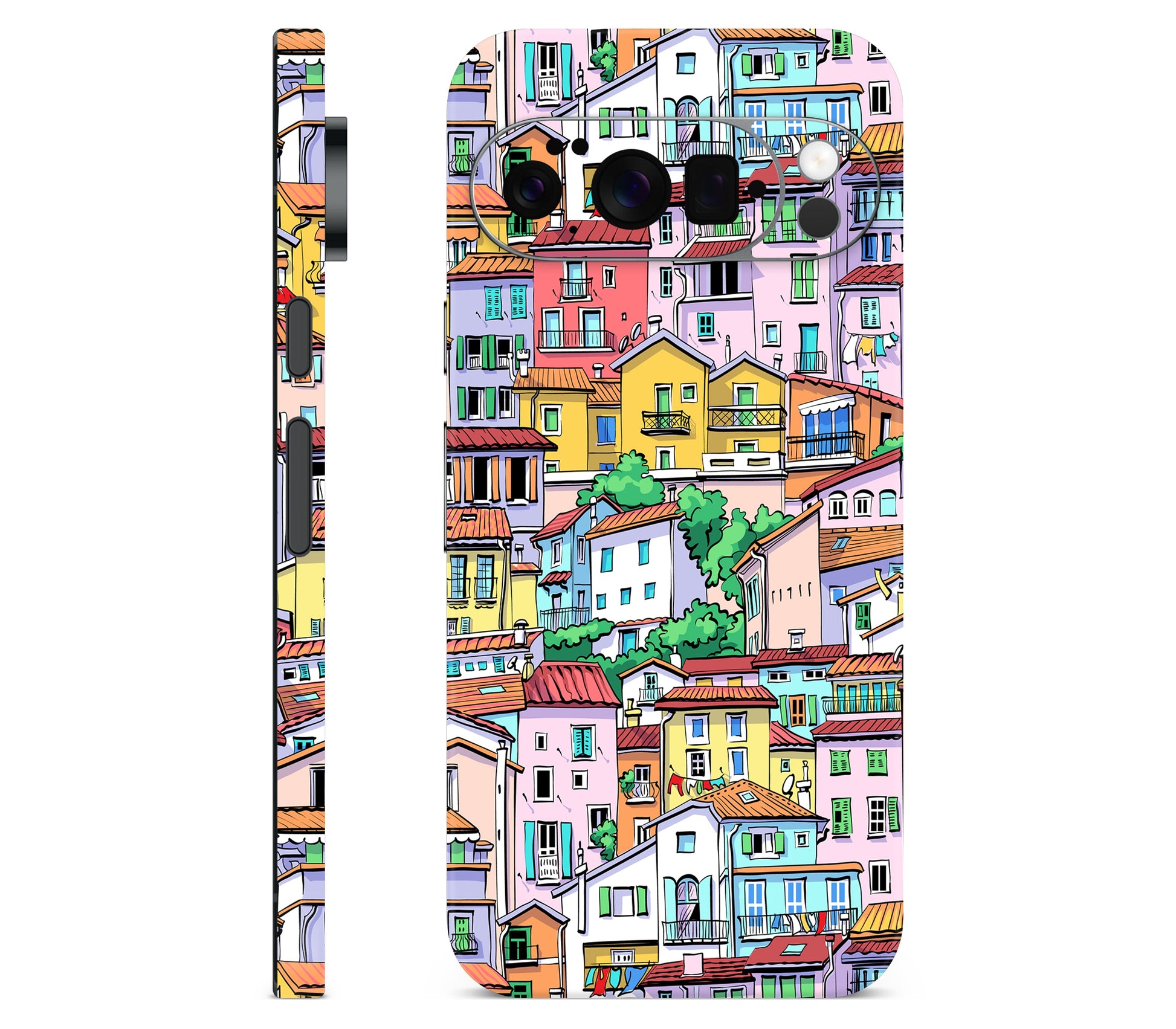 Google Pixel 11 Pro skin, Menton Mosaic, full wrap skin