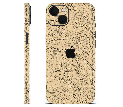iPhone 13 Mini skin, Lockdown (Sandline), full wrap with logo cutout