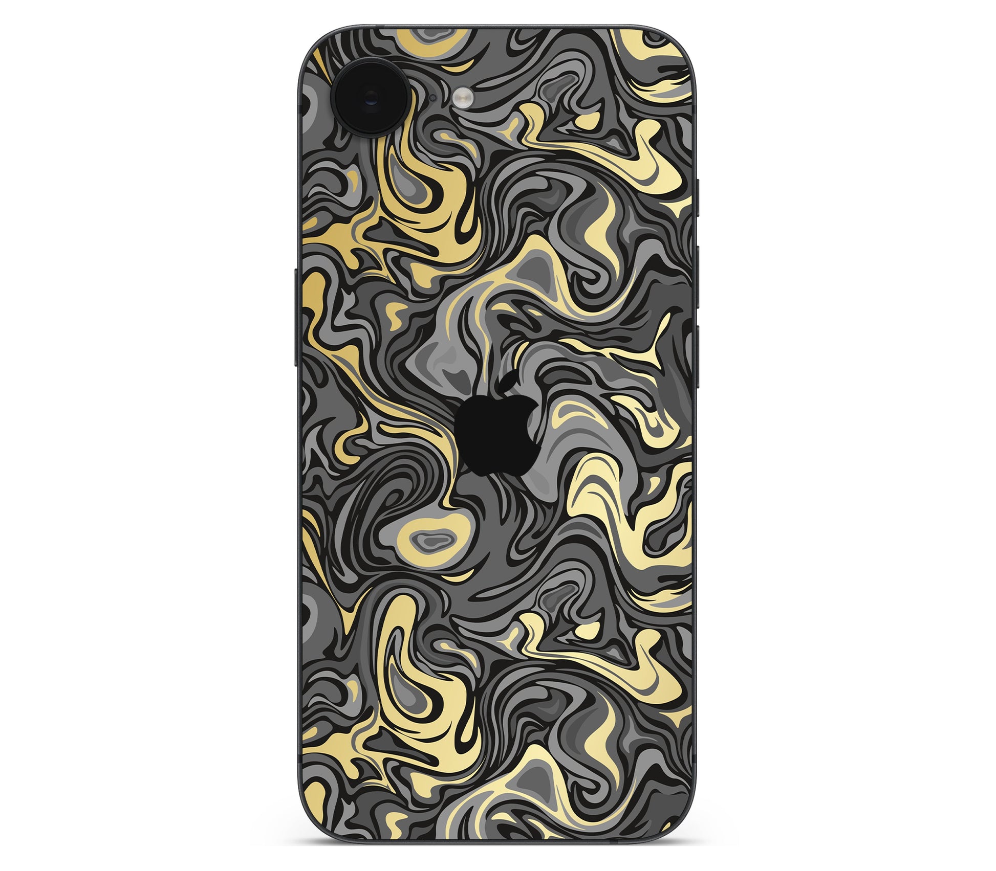 iPhone 17e skin, Damnation, back skin with logo cutout