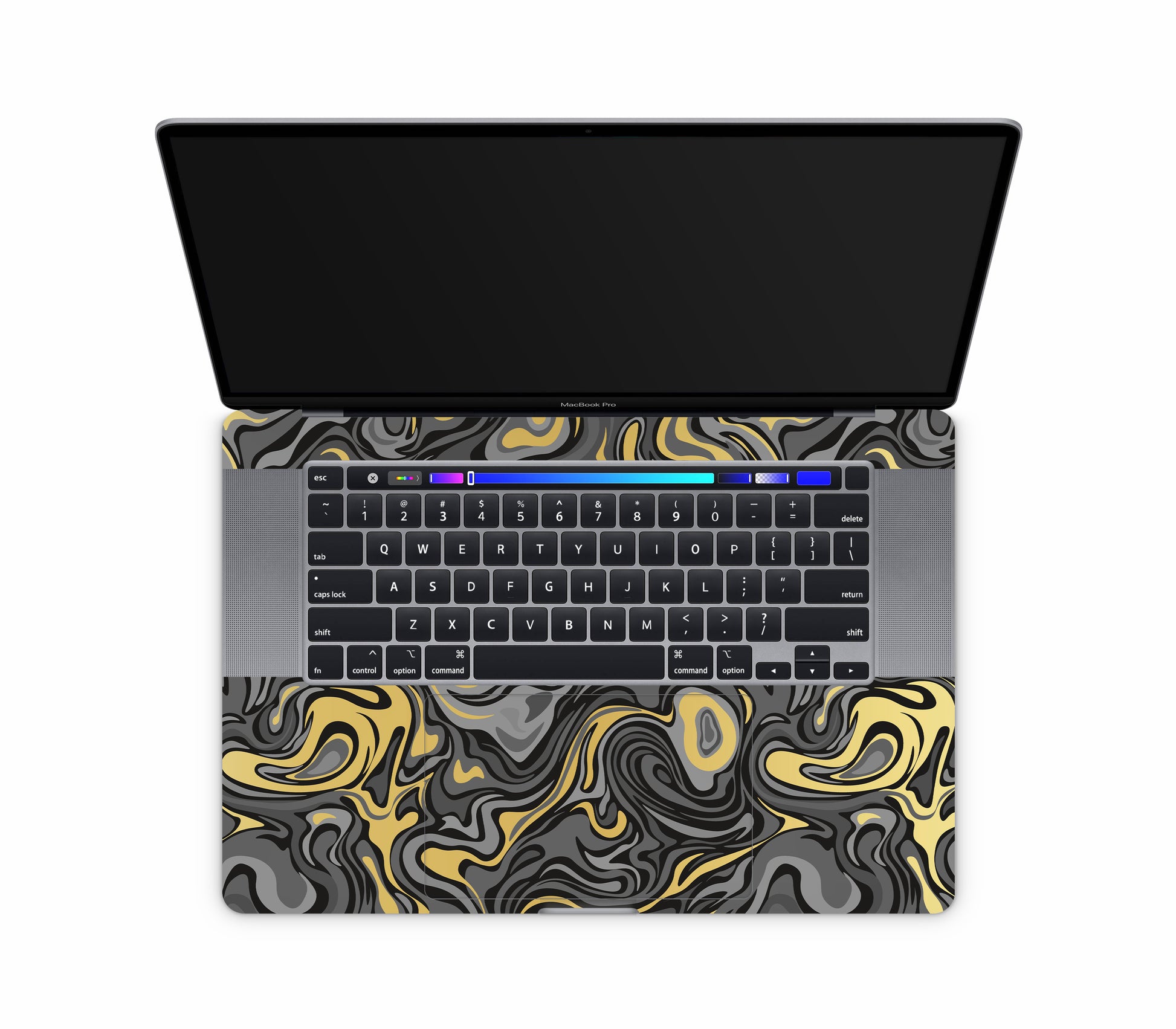 MacBook Pro 16" (2019, Touch Bar) skin, Damnation, inside skin