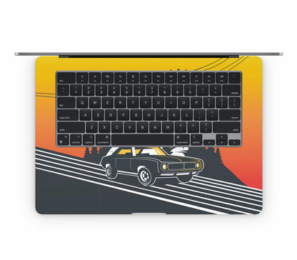 MacBook Air 15" (2025, M4) skin, Last Ride, inside skin