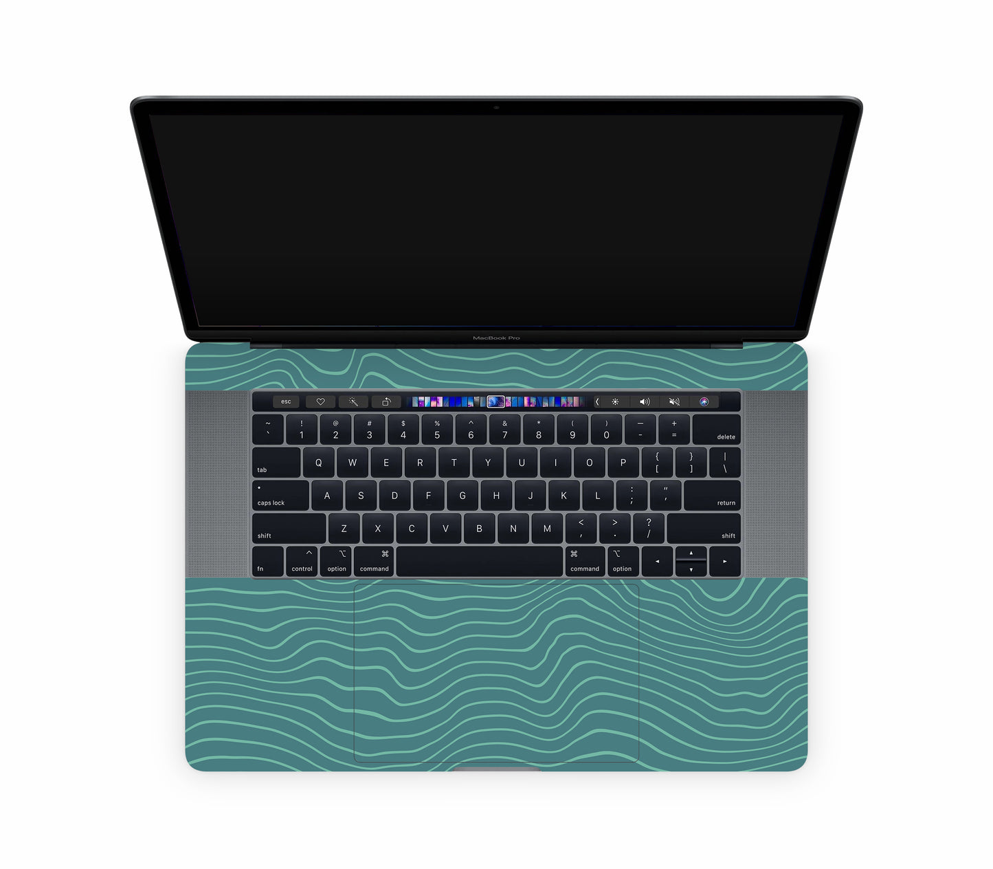 MacBook Pro 15" (2016, Touch Bar) skin, Tide, inside skin