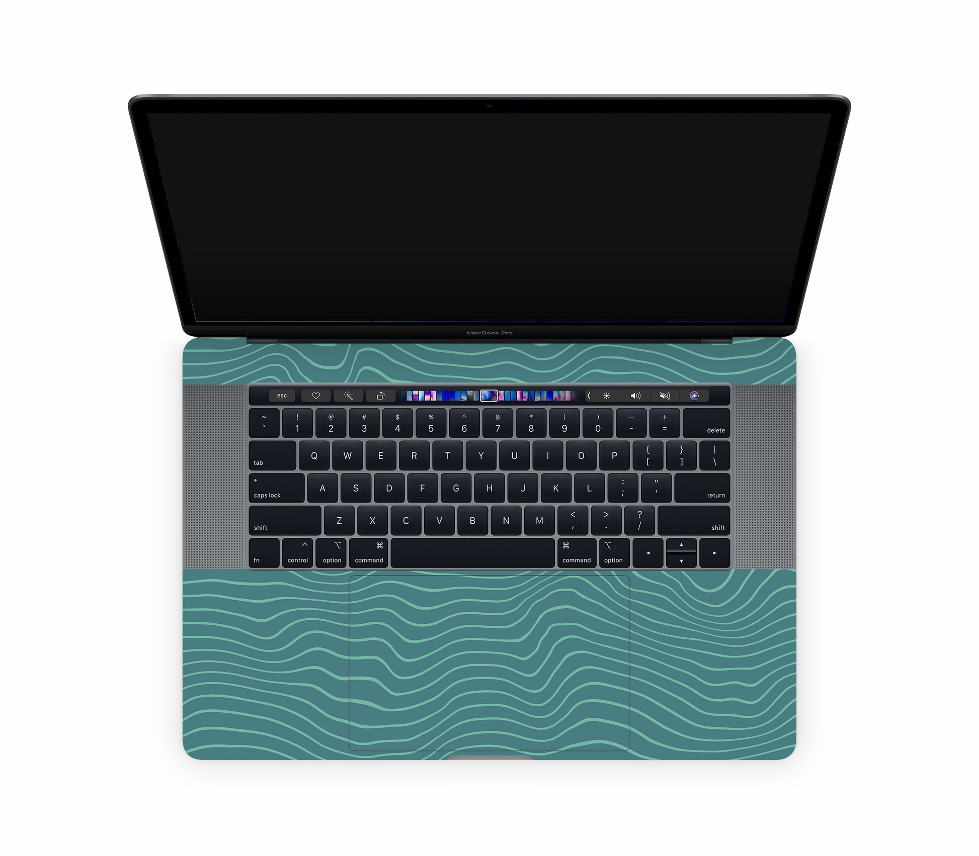 MacBook Pro 15" (2016, Touch Bar) skin, Tide, inside skin