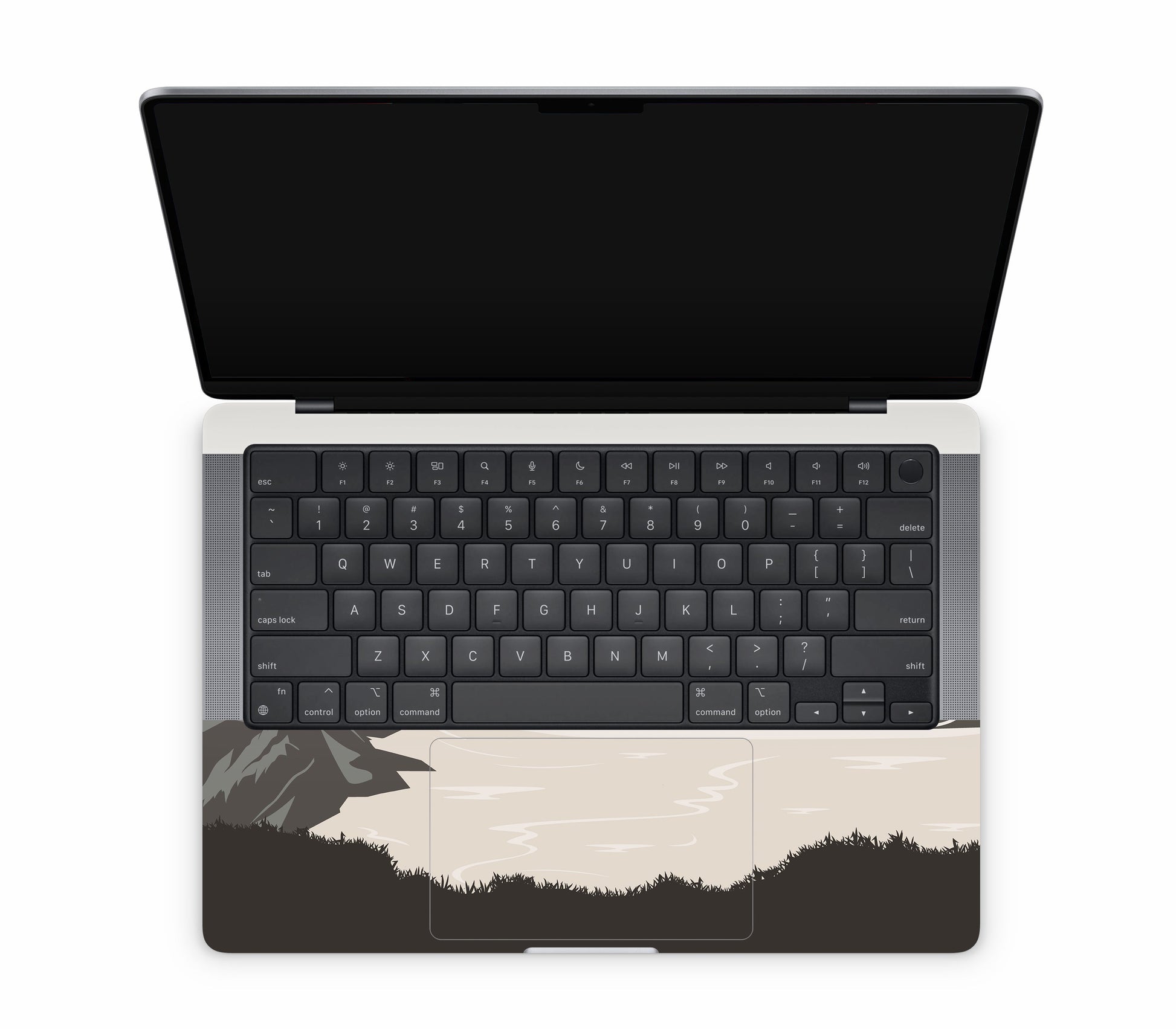MacBook Pro 14" (2021, M1) skin, Dope Valley, inside skin