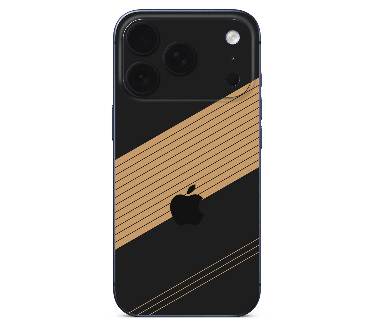 iPhone 18 Pro skin, Discipline, back skin with logo cutout