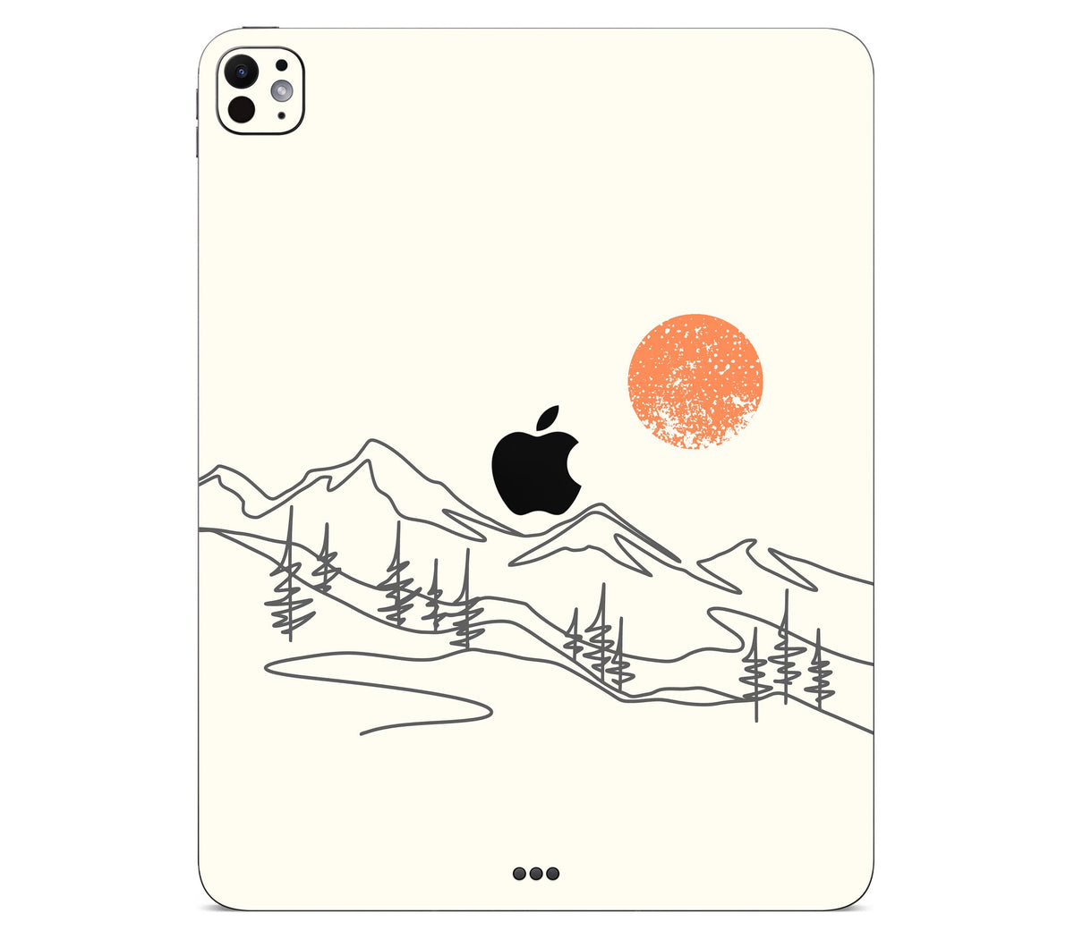 iPad Pro 13" (M5) skin, Offline, back skin with logo cutout