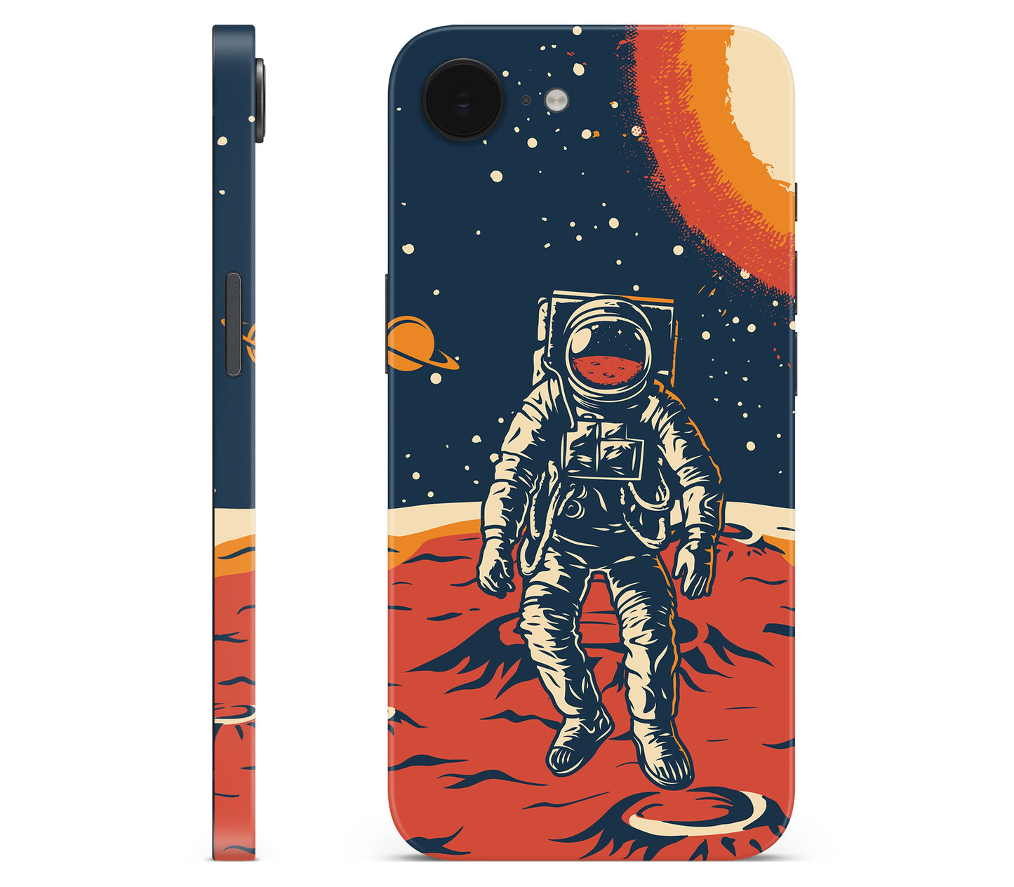 iPhone 17e skin, Martian, full wrap skin