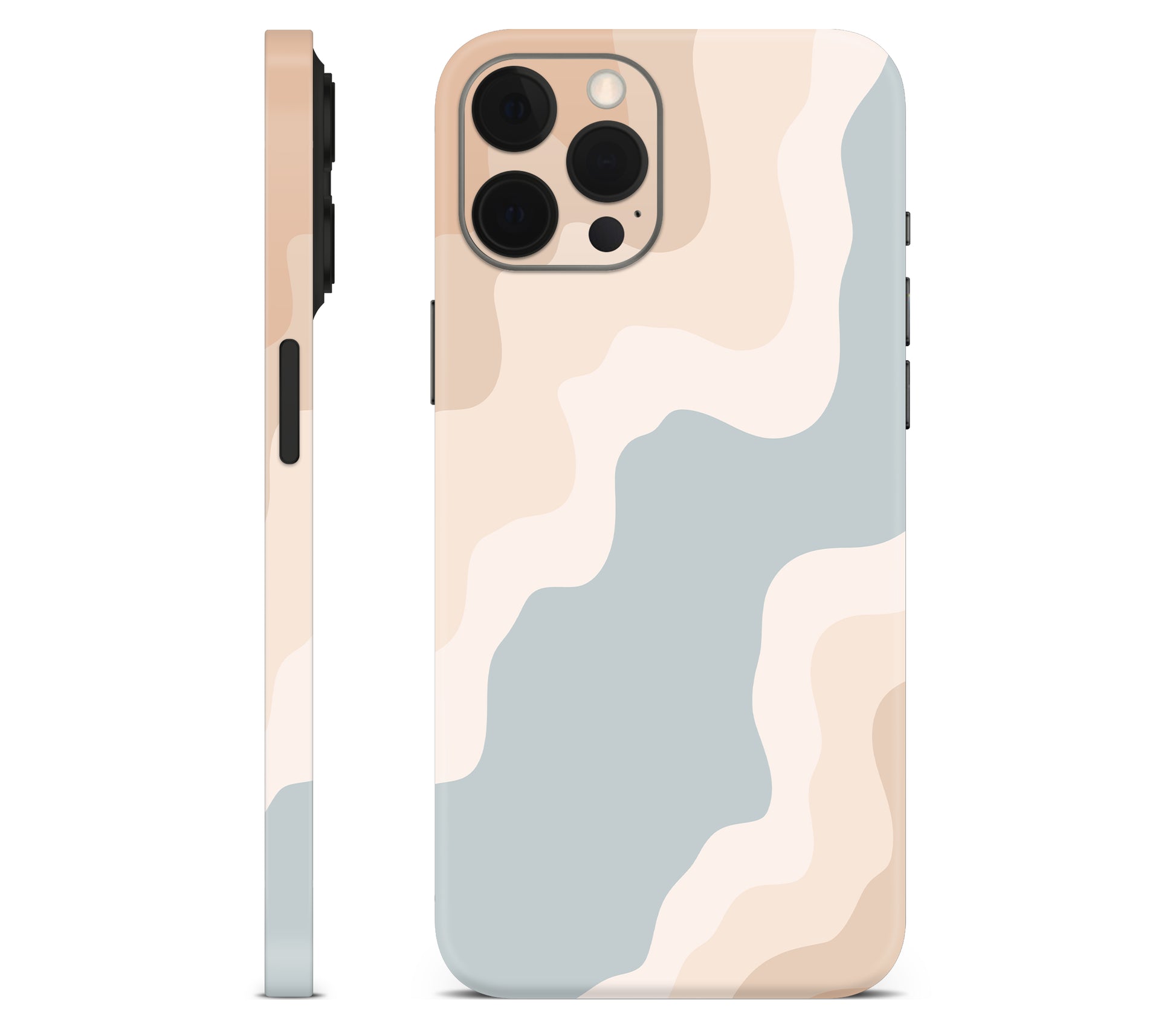 iPhone 12 Pro skin, Drift (Haze), full wrap without logo cutout