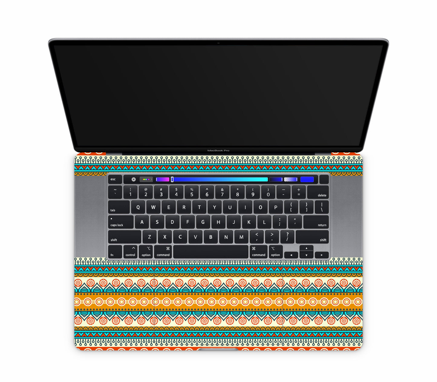 MacBook Pro 16" (2019, Touch Bar) skin, Rangoli, inside skin