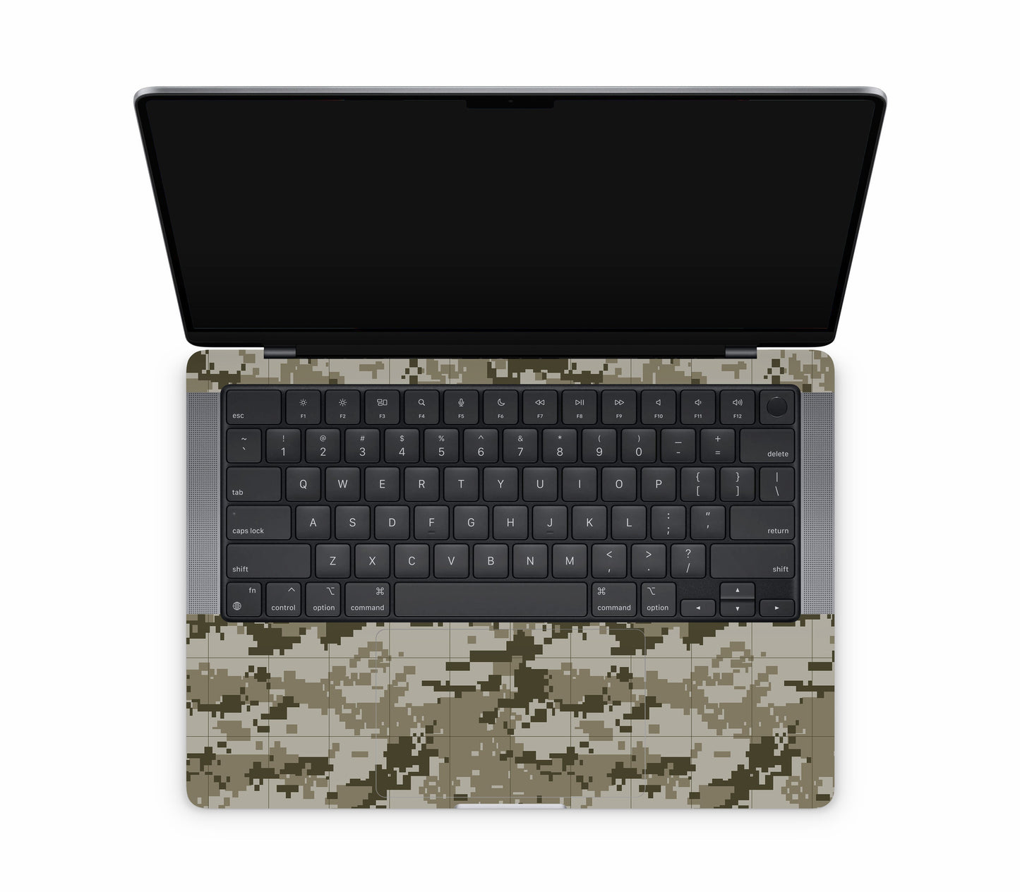 MacBook Pro 14" (2025, M5) skin, Stealth Mode, inside skin
