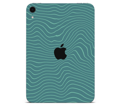 iPad Mini 6 skin, Tide, back skin with logo cutout