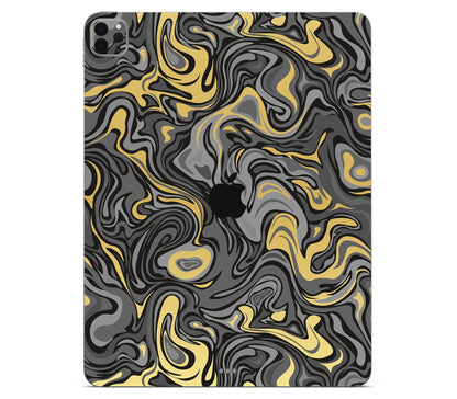 iPad Pro 12.9" (2020, Gen 4) skin, Damnation, back skin with logo cutout