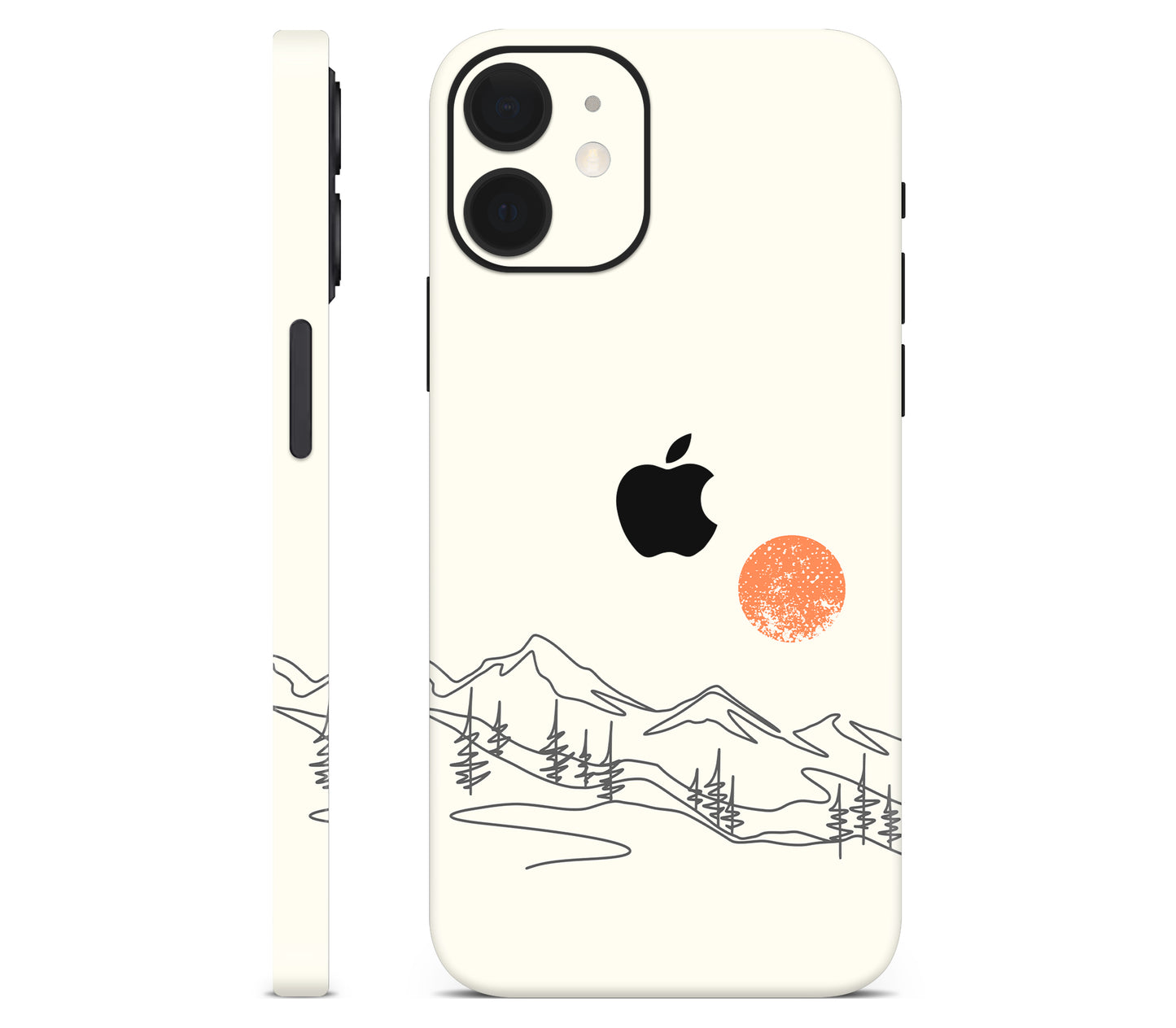 iPhone 12 skin, Offline, full wrap with logo cutout