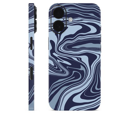 iPhone 16 skin, Vertigo (Blur), full wrap without logo cutout