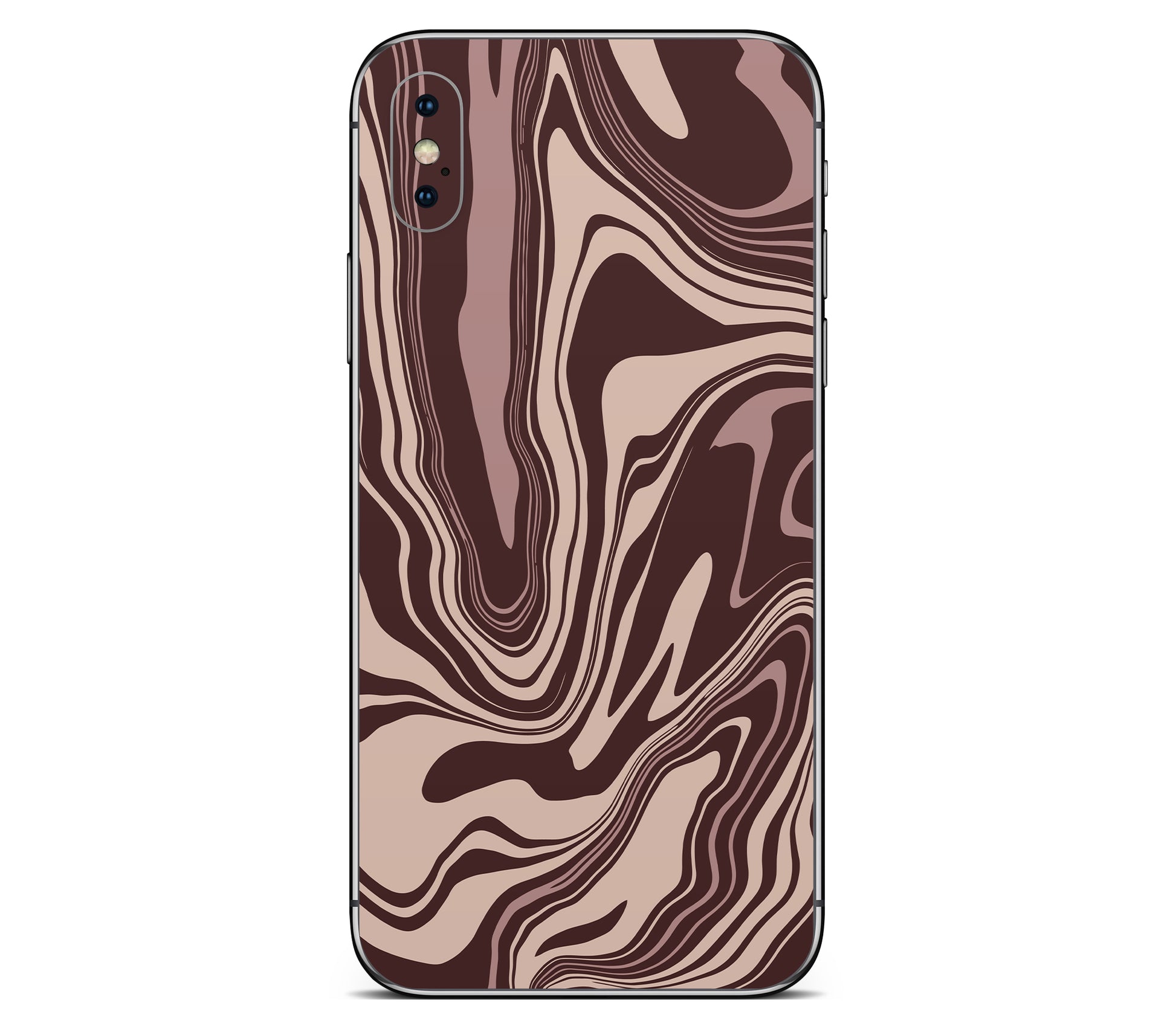 iPhone X skin, Vertigo (Fever), back skin without logo cutout