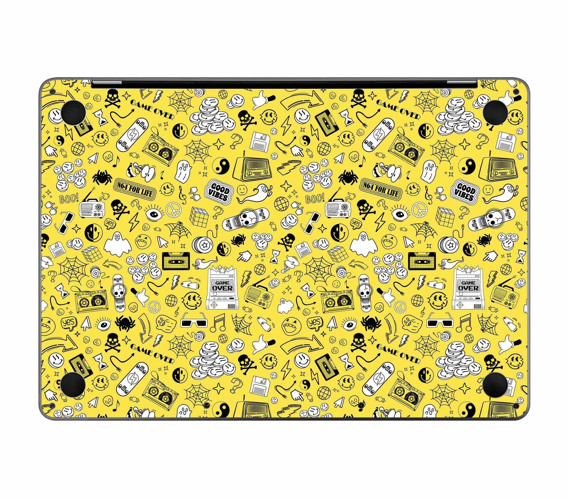 MacBook Pro 13" (2020, M1) skin, 90’s Nostalgia, bottom skin