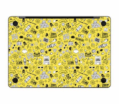 MacBook Pro 13" (2020, M1) skin, 90’s Nostalgia, bottom skin