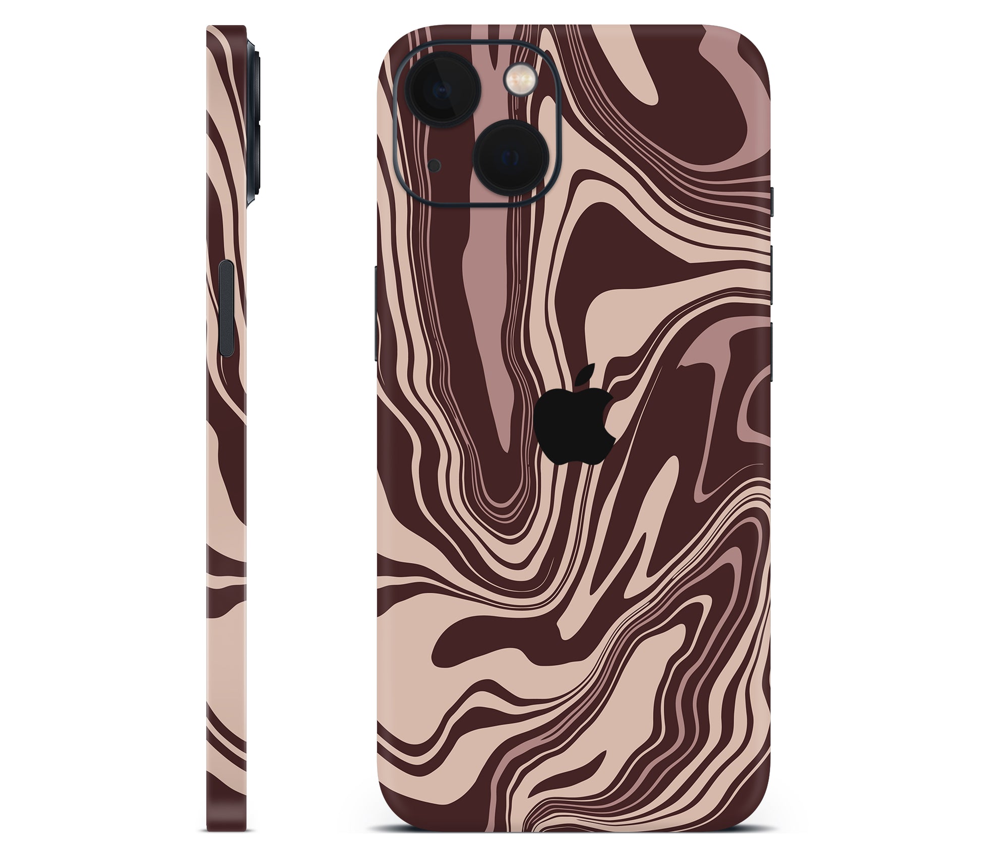 iPhone 13 Mini skin, Vertigo (Fever), full wrap with logo cutout