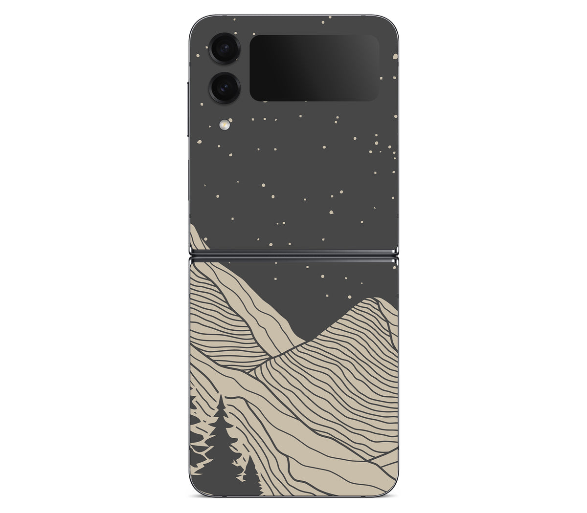 Galaxy Z Flip 4 skin, Nightline