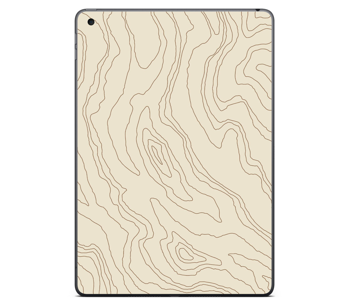 iPad 10.2" (2021, Gen 9) skin, Dune, back skin without logo cutout