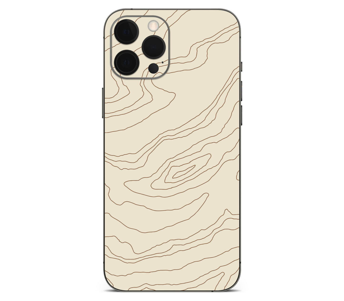iPhone 12 Pro Max skin, Dune, back skin without logo cutout